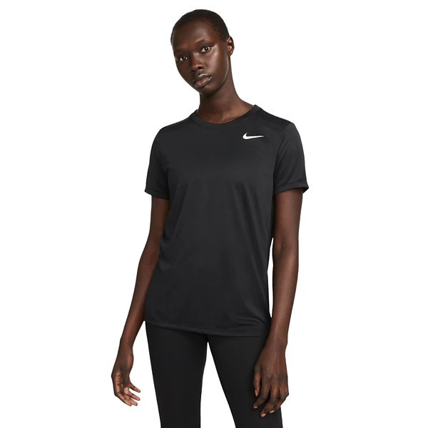 Women's Nike Dri-FIT T-Shirt Small Black/White | Scheels