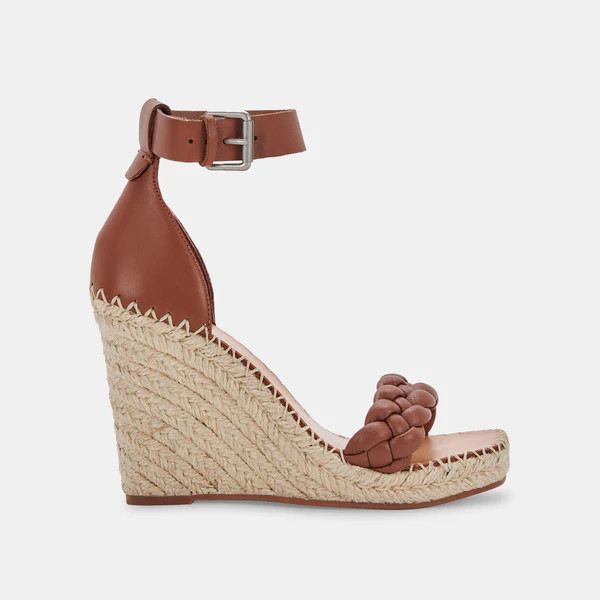 NILTON HEELS IN DK BROWN LEATHER | DolceVita.com