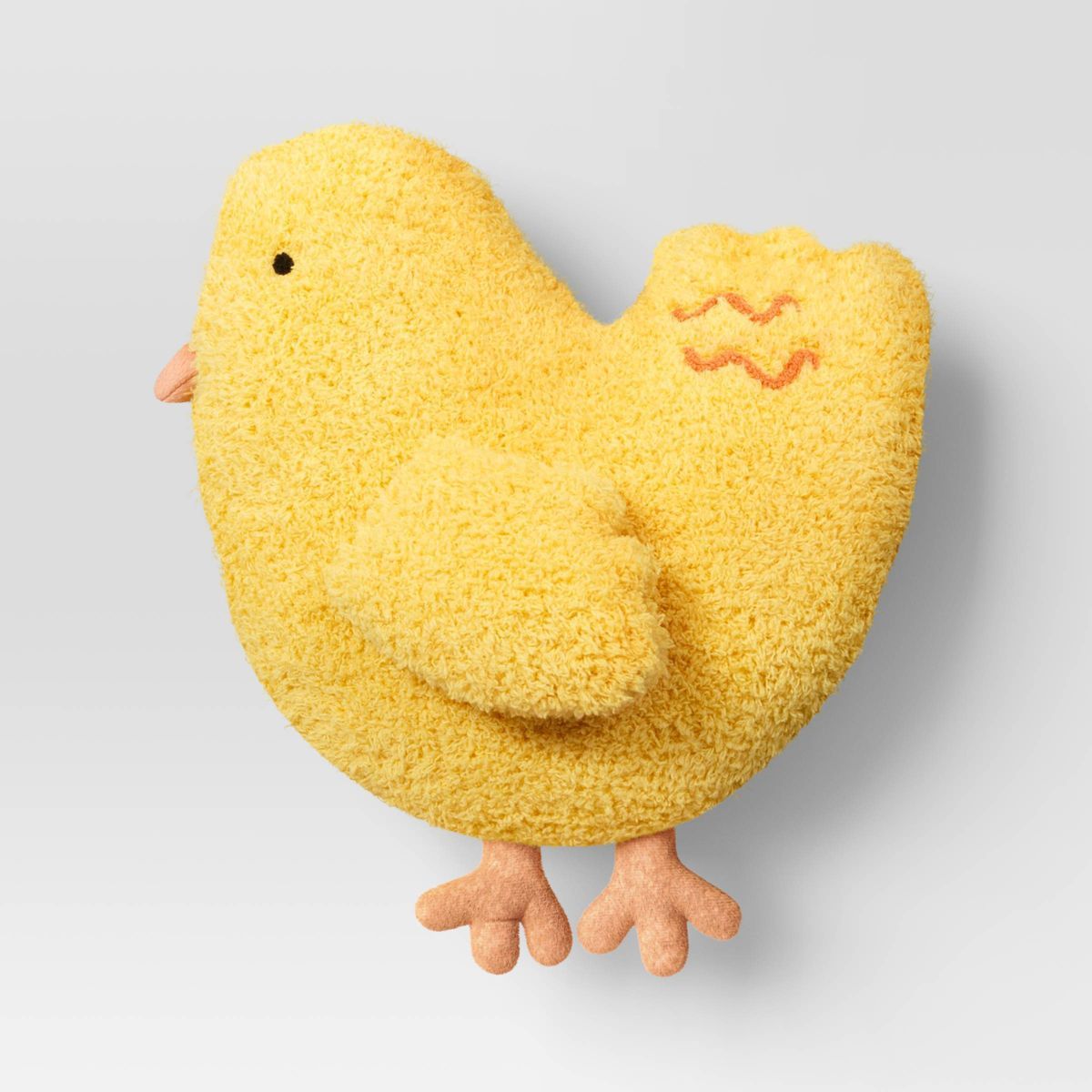 Shaped Chicken Easter Throw Pillow Yellow - Room Essentials™ | Target