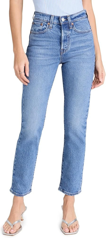 Levi's Women's Premium Wedgie Straight Jeans | Amazon (US)