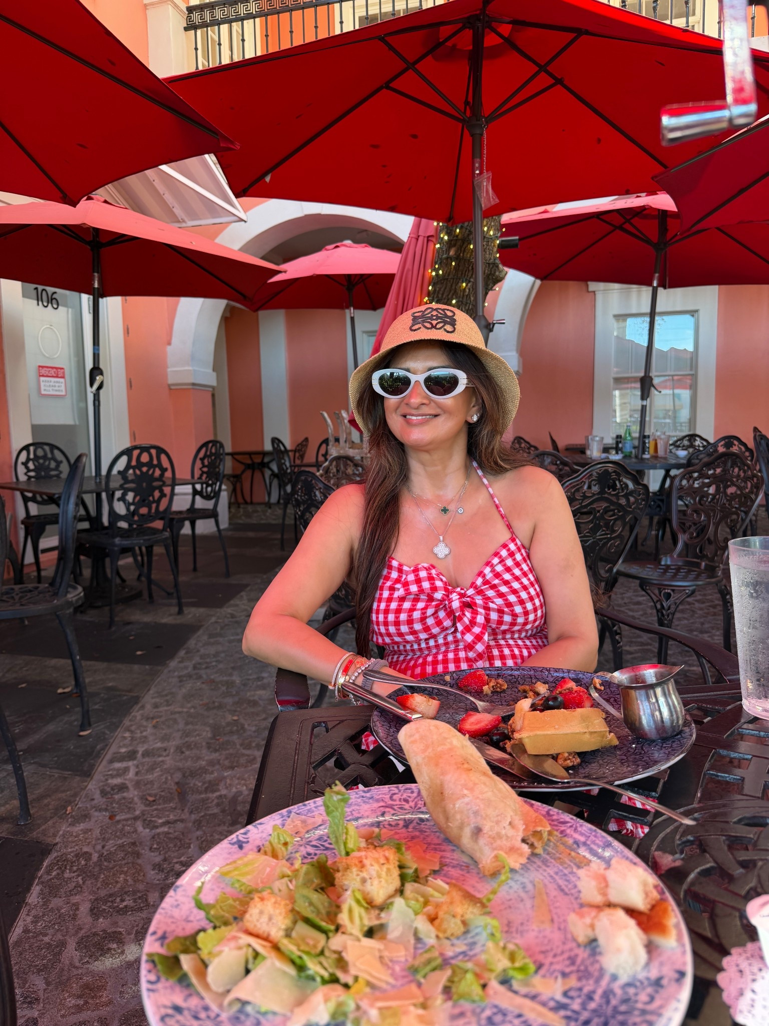 Currently obsessed with this gingham moment 🤍
Soft, feminine, bold yet effortless—such an easy throw-on dress for brunch, strolling, or beach-town exploring.
Linked here so you can shop it (and a few similar favorites) ✨

#LTKSaleAlert #LTKdayinmylife #LTKOver40