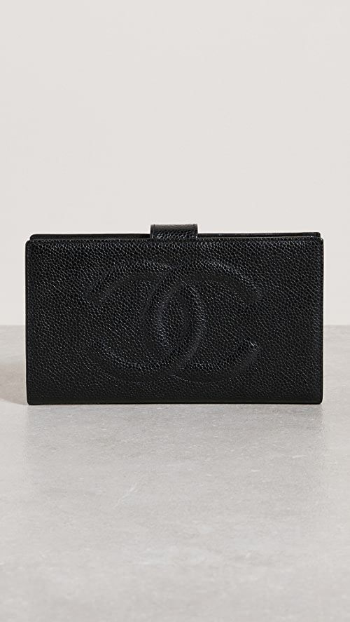 Chanel Black Caviar Timeless Cc Wallet | Shopbop