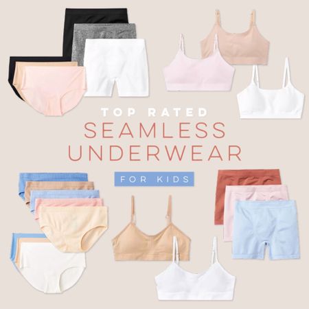 Check out these tried and true seamless underwear for kids. Soft, comfy, and perfect for every day. These are sure to become their new faves. 

#KidsEssentials #SoftAndComfy #KidsUnderwear

#LTKFindsUnder50 #LTKKids #LTKFamily