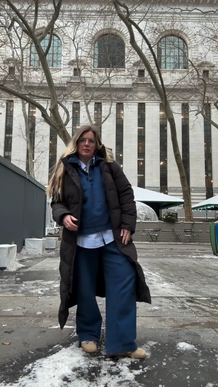 It might have been 10 degrees when filming this, but we survived. Brought out the big @canadagoose for today’s trek into the city! 

OOTD: Freezing casual 

Matching set: @cosstores 
Shoes: @adidas x @walesbonner 
Tee: @ayr 
Shirt: @jcrew 
Glasses: @warbyparker 
Bag: @chloe 

#layers #momuniform #freezinginnyc  #ootd #grwm #gdwm #fashiontips #fashionreel #stylingreel #wardrobeessentials #outfitoftheday #wiw #fashioninspo #injcrew #preppy #jcrew #jcrewalways #mom #momblogger #momlife #casualcomfy #casual #boymom #momoutfit #momuniform #styledaily #preppy 

casual weekend look, Connecticut beach, winter beach outfit, toddler winter fashion, preppy mom fashion, coastal winter vibes, relaxed weekend style, preppy chic winter fashion, matching mom and toddler outfits, toddler beachwear for winter, winter family outing style, casual winter chic, coastal family fashion, cozy family style, effortless preppy chic, winter beach vibes, stylish mom outfits, winter toddler style, family weekend style, beach day in winter, all American, American living, classic, j.crew, winter whites, get ready with me, casual, cos, sweat set, sweatsuit, blue and white, freezing in New York, adidas, wales Bonner, sambas