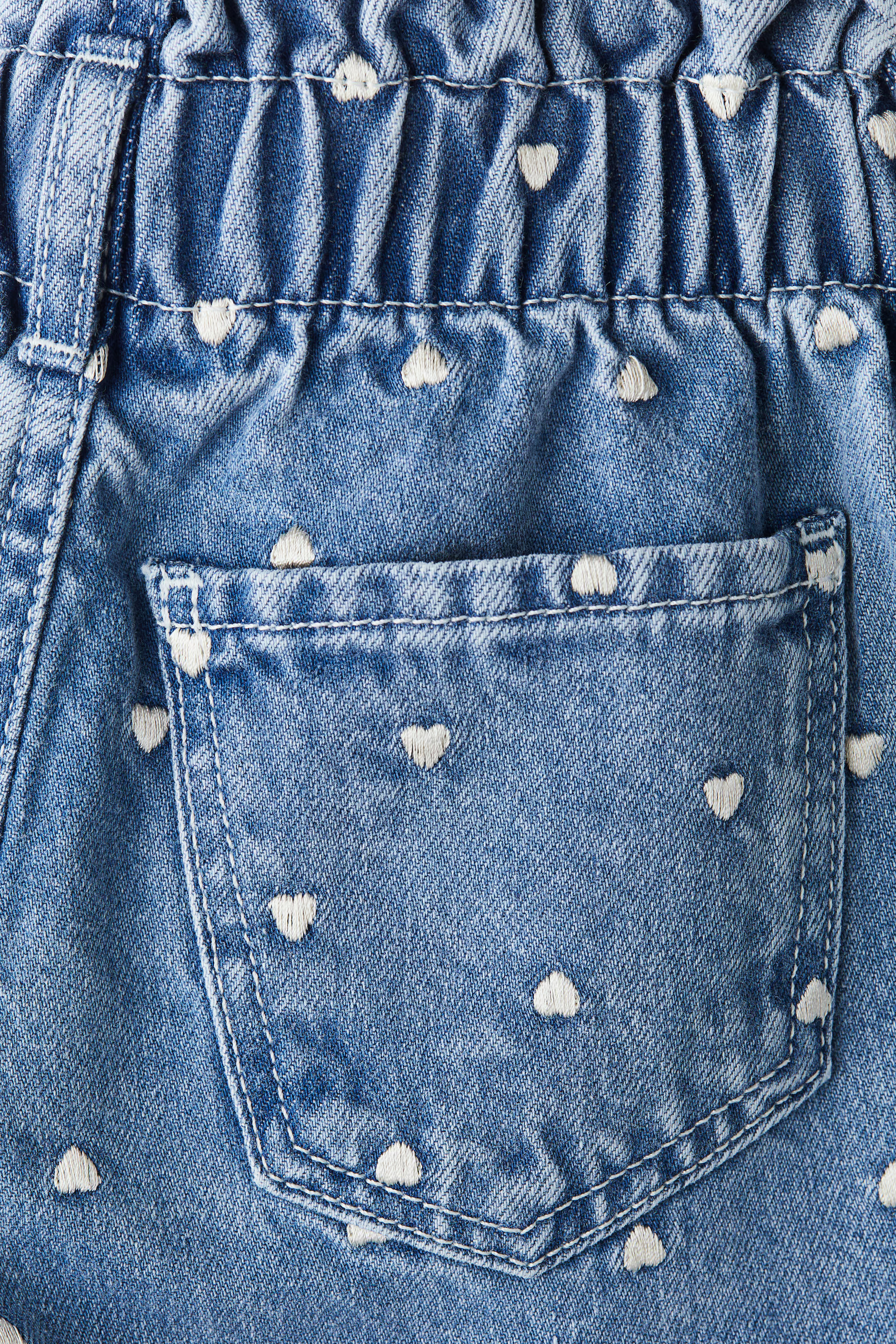 Patterned Wide Leg Jeans | H&M (US + CA)
