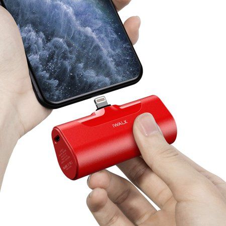 iWALK Small Portable Charger 4500mAh Ultra-Compact Power Bank Cute Battery Pack Compatible with iPho | Walmart (US)