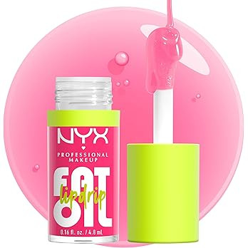 NYX PROFESSIONAL MAKEUP Fat Oil Lip Drip, Moisturizing Lip Oil Gloss, Vegan Tinted Formula, Up to... | Amazon (US)