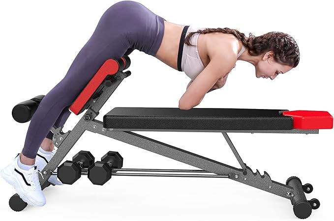 FF Finer Form Multi-Functional Weight Bench for Full All-in-One Body Workout – Adjustable Worko... | Amazon (US)