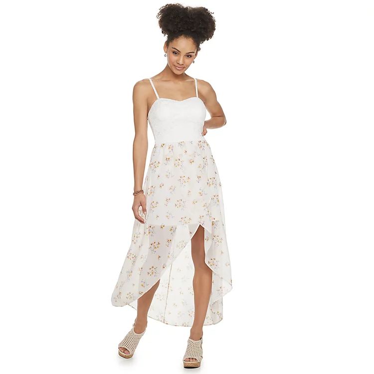 Juniors' Lily Rose Molded Cup Maxi Dress | Kohl's
