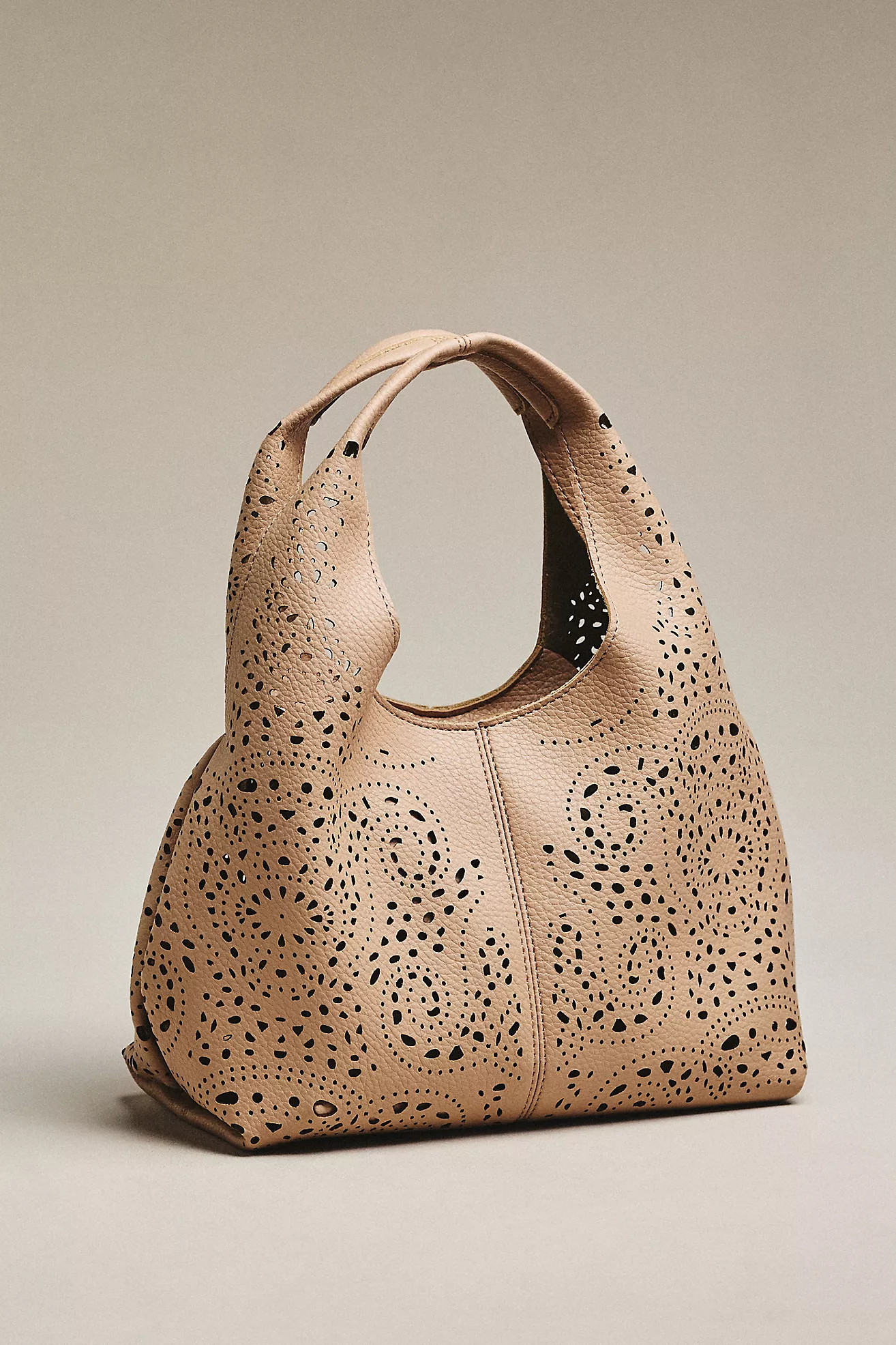 Melie Bianco Perforated Mini Hand Bag | Anthropologie (US)
