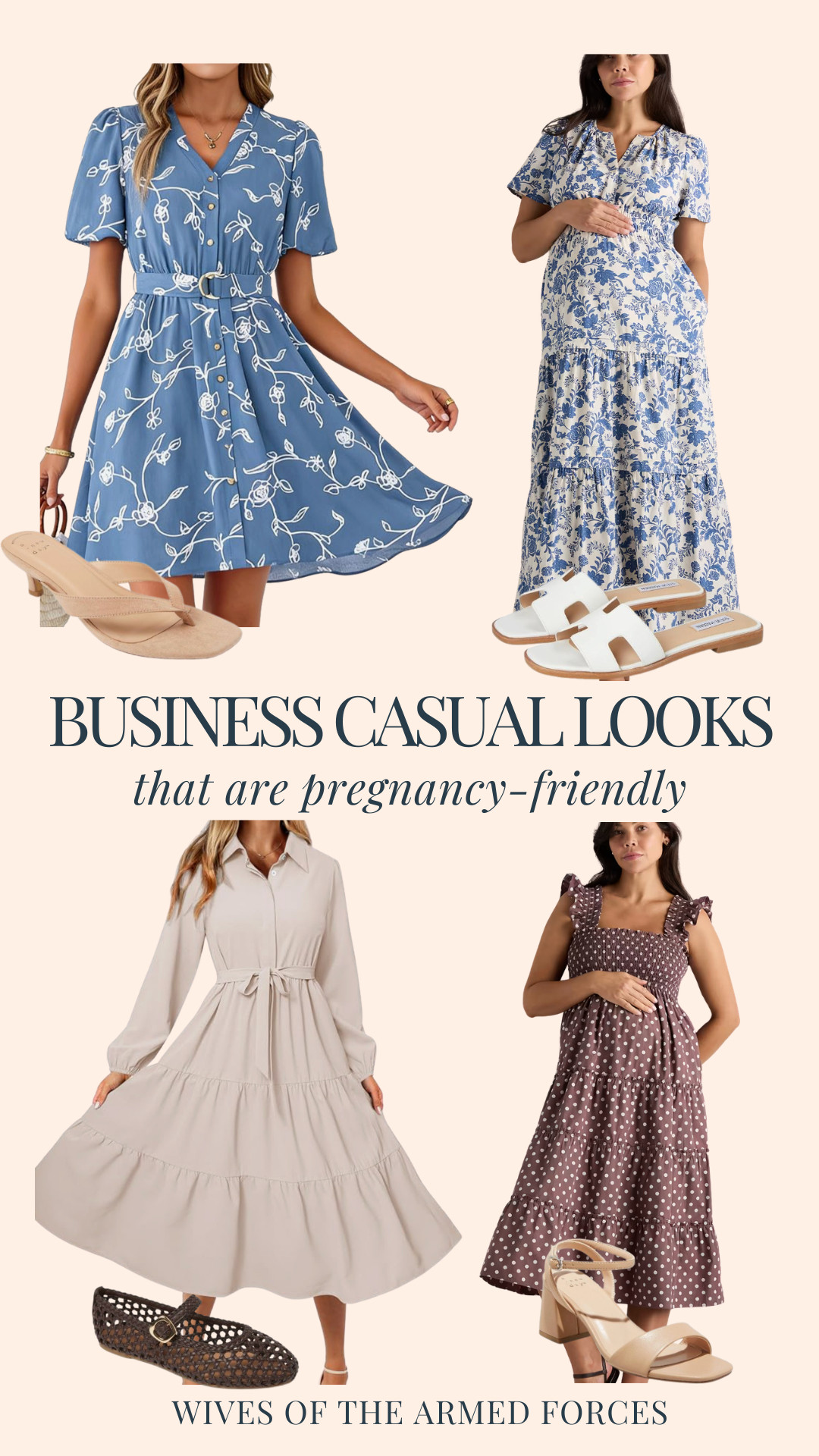 Need a look for a change of command, graduation, or promotion? These bump-friendly looks will have you looking gorgeous and professional for your next ceremony! 

 #LTKootd #LTKmomlife #LTKBump