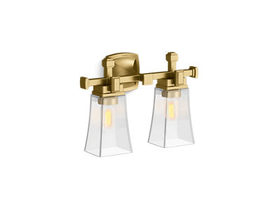 Riff® 16" two-light sconce | Kohler