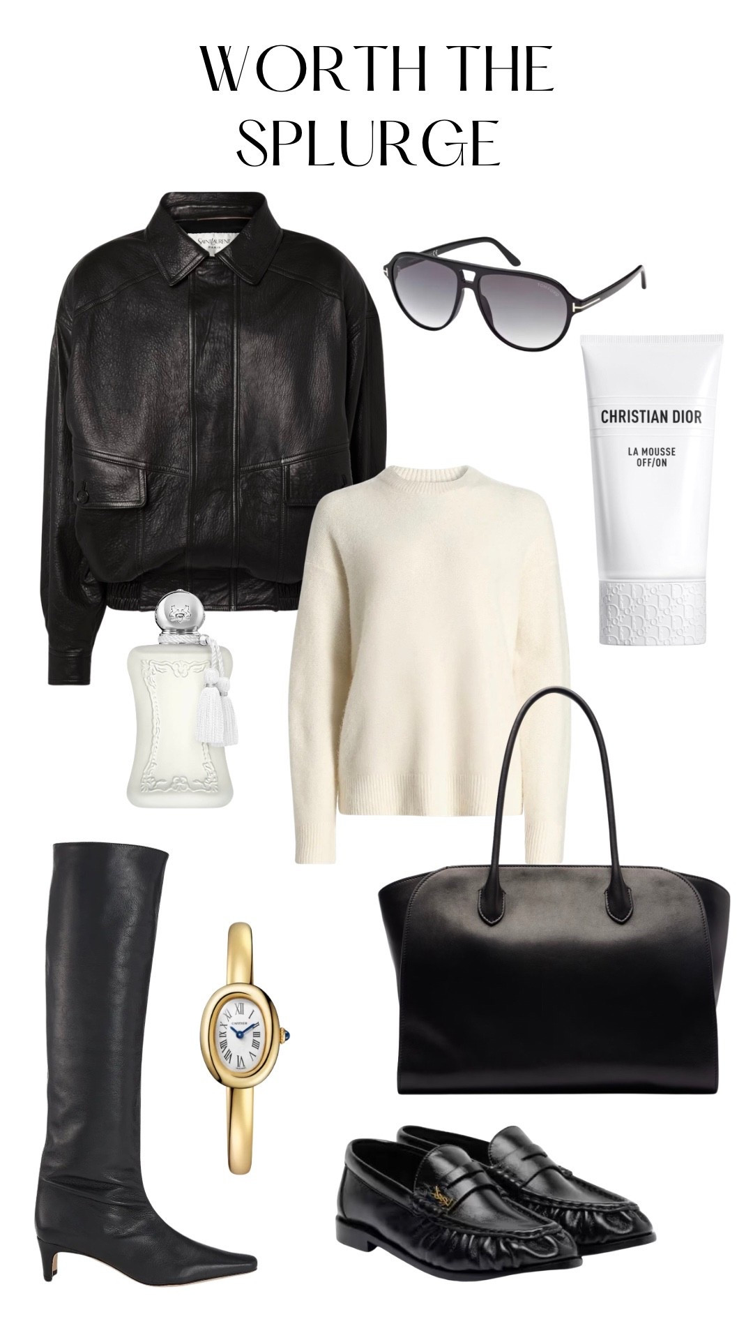 Some things just worth the splurge. You don’t have to dress head to toe in designer clothes but having a few designer items can elevate your look and make you feel better about owning them if the cost is totally worth it for you. To me it’s the multi-use leather tote for every day, comfortable quality leather shoes, soft and cozy quality sweater, timeless gold jewelry, expensive skin care that leaves your skin feeling amazing, expensive perfume that makes you smell devine, quality sunglasses that you can actually see in and if you are into leather than a quality leather jacket would be the one to invest in. I’m sharing my favorites items that are totally worth the splurge to me!

#falloutfits #falloutfitswomen #expensive #quality

#LTKgrwm #LTKootd #LTKOver40
