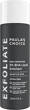 Paulas Choice--SKIN PERFECTING 2% BHA Liquid Salicylic Acid Exfoliant--Facial Exfoliant for Black... | Amazon (US)