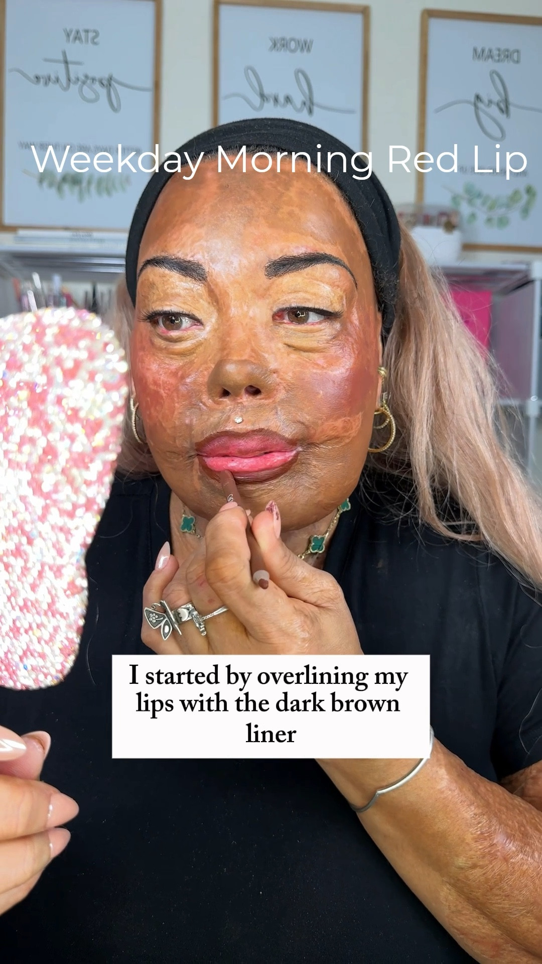 I’m so happy with the deep red blue undertone of my lipstick Collab with Mettalusso. This is truly a classic and I hope y’all will enjoy it.

✨You can purchase TONYA’S STORY directly from Mettalusso.com 25% off entire order with code BURNEDBEAUTY

I’ve tagged the ColourPop lip liner and Mac Lipglass!

#LTKOver40 #LTKBeauty