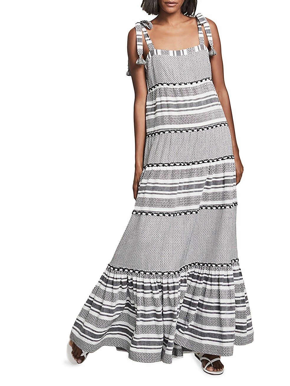 Quartz Striped Maxi Dress | Saks Fifth Avenue