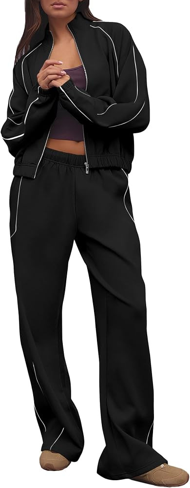 PRETTYGARDEN Women's 2 Piece Sweat Set Casual Fall Outfits | Amazon (CA)