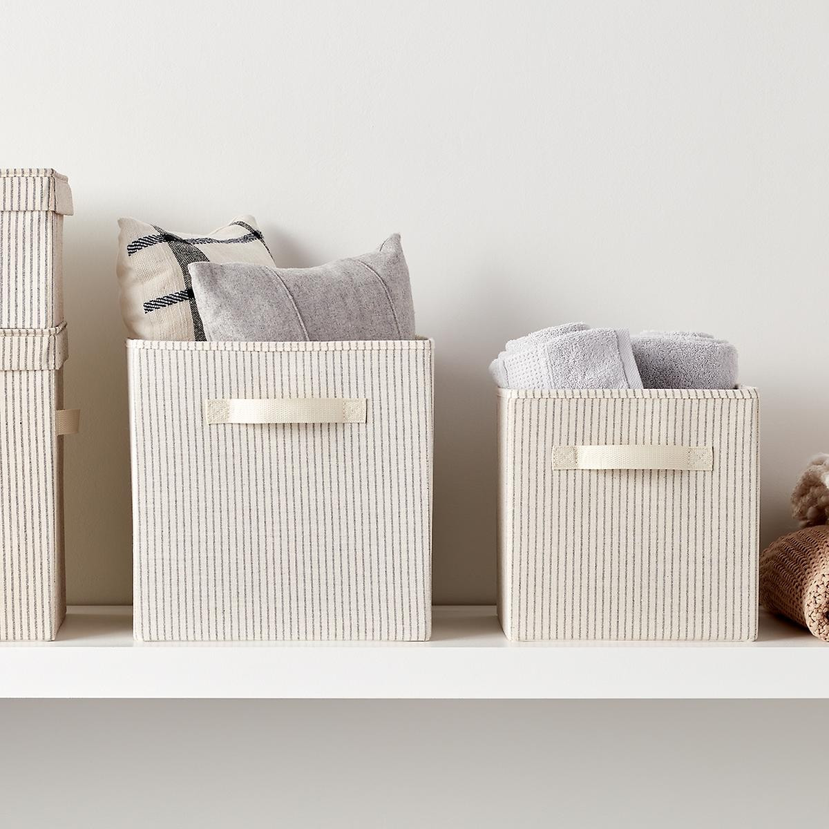 Farmhouse Storage Cubes | The Container Store