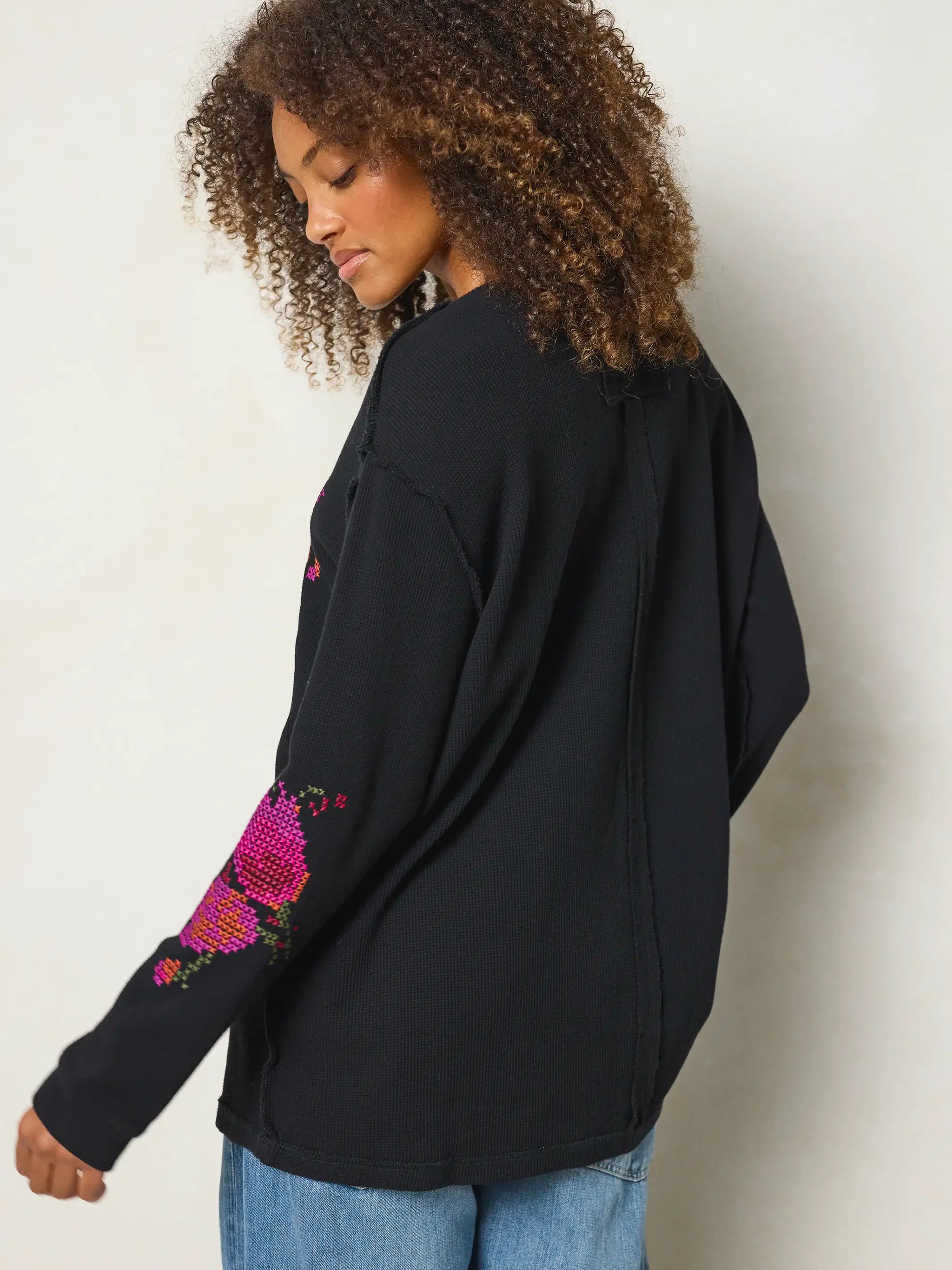Aida Embroidered Thermal | Natural Life