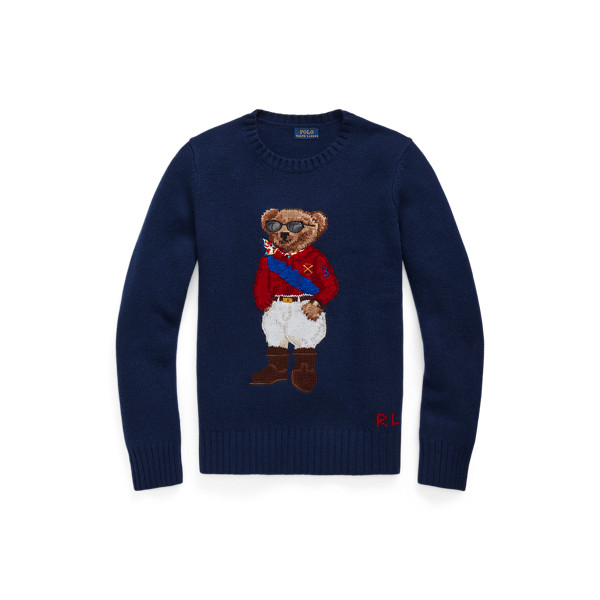Jockey Polo Bear Wool-Cashmere Jumper | Ralph Lauren (UK)