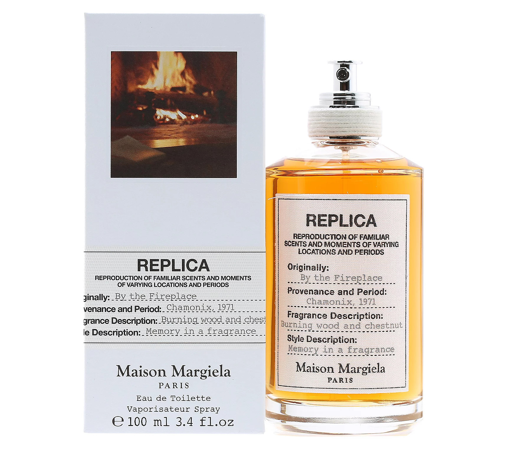 Maison Margiela Replica By The Fireplace Men's EDT 3.4-fl oz | QVC