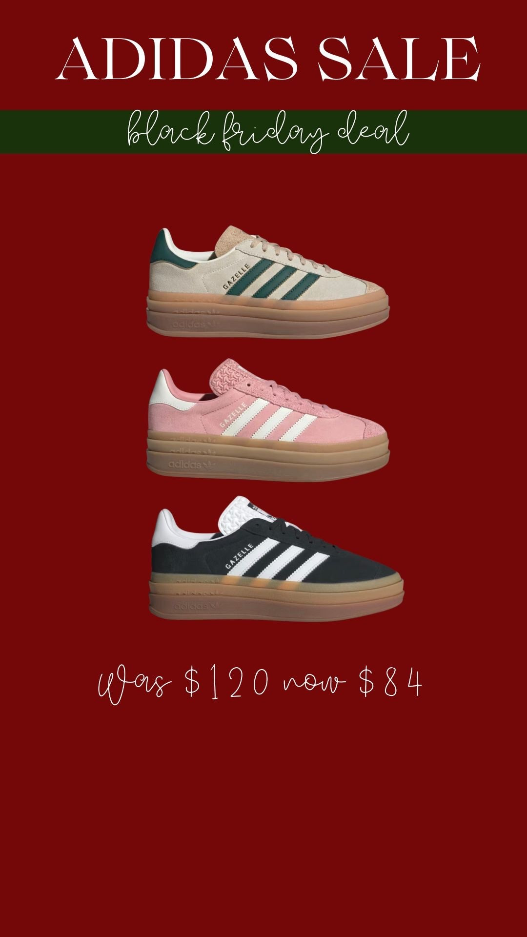 Adidas Black Friday sale 

#LTKHoliday #LTKCyberWeek #LTKSaleAlert