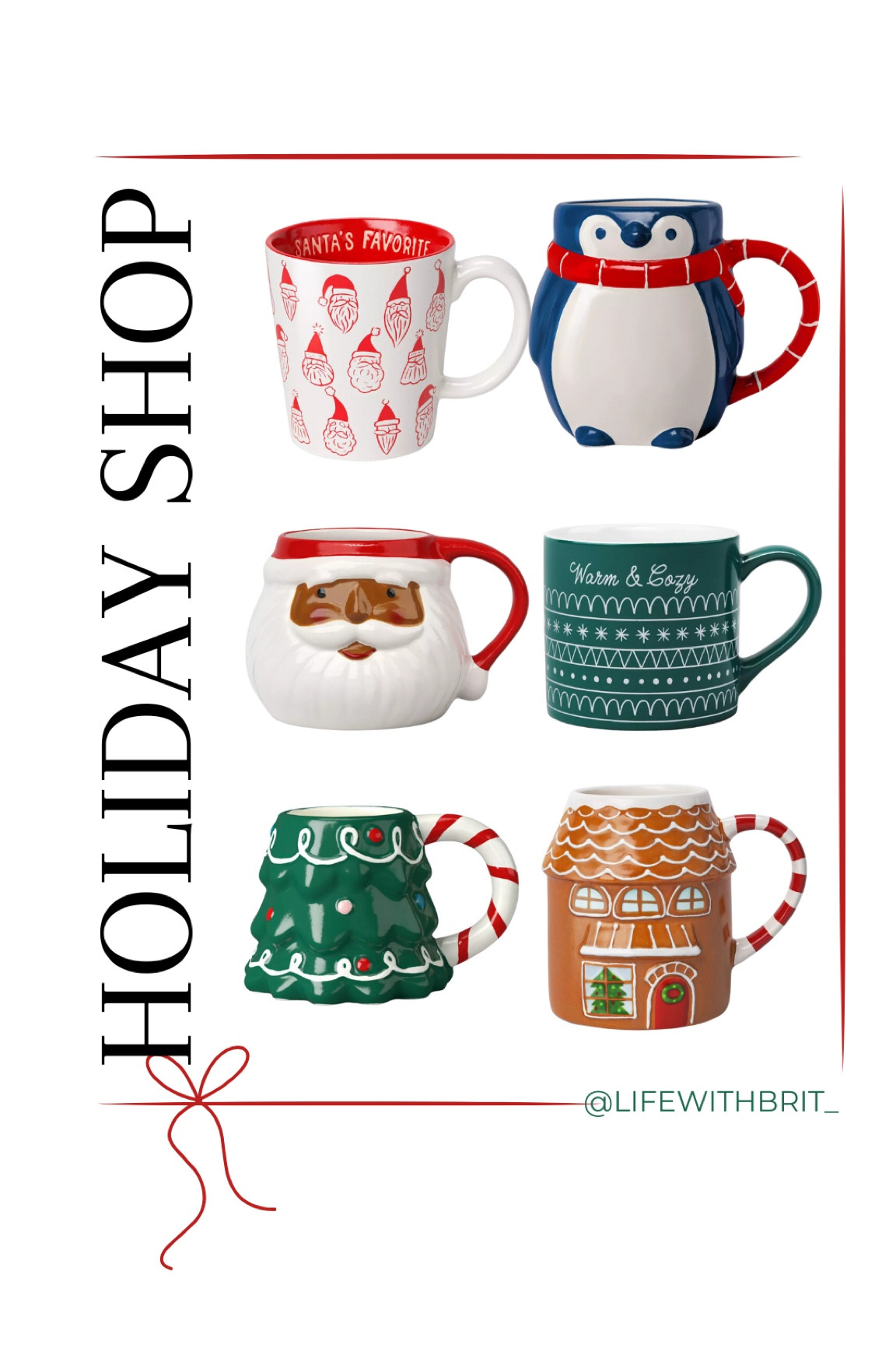 holiday shop, holiday finds, christmas mugs, christmas finds, holiday mugs, coffee cups, christmas coffee cups

#LTKSeasonal #LTKHoliday #LTKHome