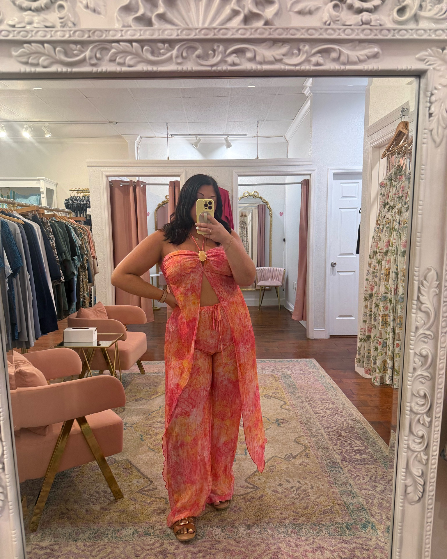 The ultimate island vacation outfit 🌴💕 This matching set comes together, making vacation styling effortless. Perfect for tropical getaways, resort dinners, or exploring the island—just add sandals and you’re ready for paradise! ☀️✨

Wearing a size large In the set.

#LTKTravel #LTKMidsize #LTKSeasonal