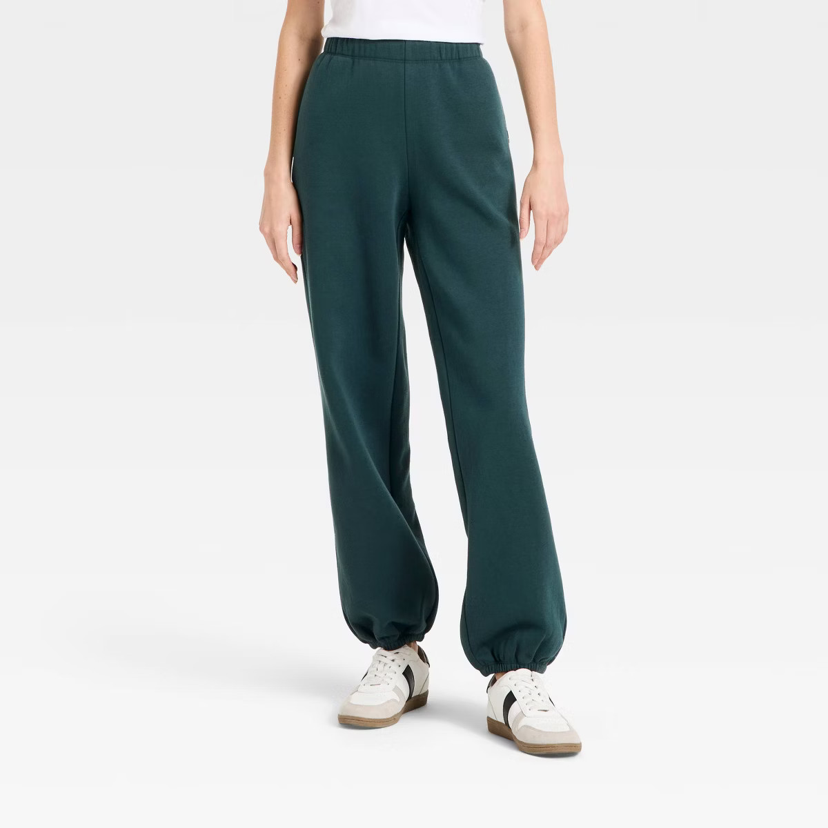 Women's Cinched Fleece Jogger Sweatpants - JoyLab™ | Target