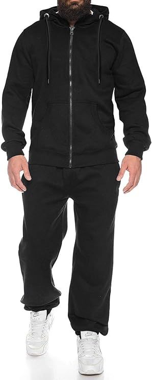 COOFANDY Sweatsuits for Men 2 Piece tracksuit Sets Full Zip Hoodie Sweatpants for Men Casual Spor... | Amazon (US)