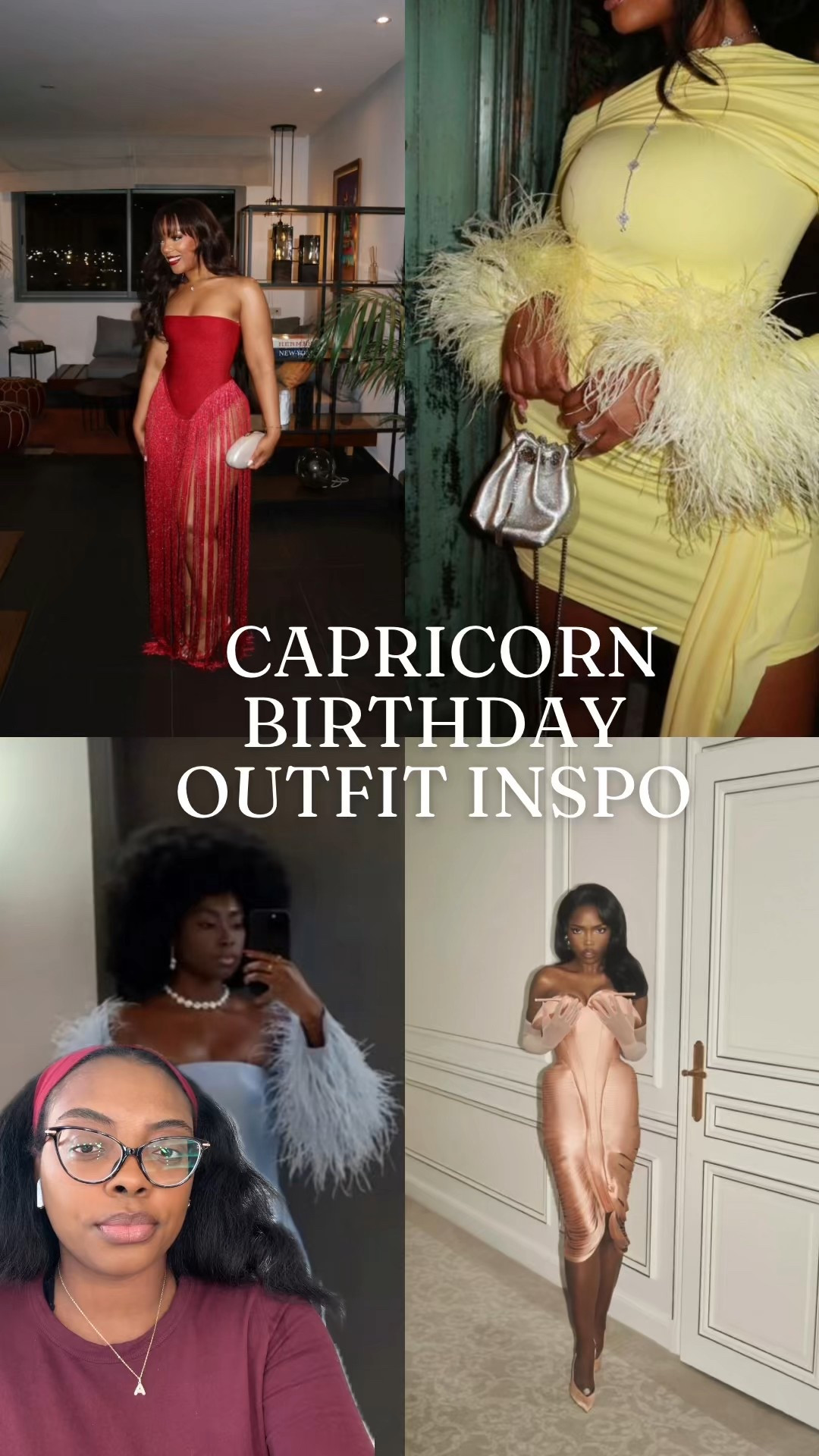 Capricorn birthday outfits are all about confidence, structure, and quiet luxury ♑️. If your birthday is coming up these looks are perfect for dinner, drinks, or a night out. Links on my LTK !!

#LTKHoliday #LTKSeasonal #LTKootd