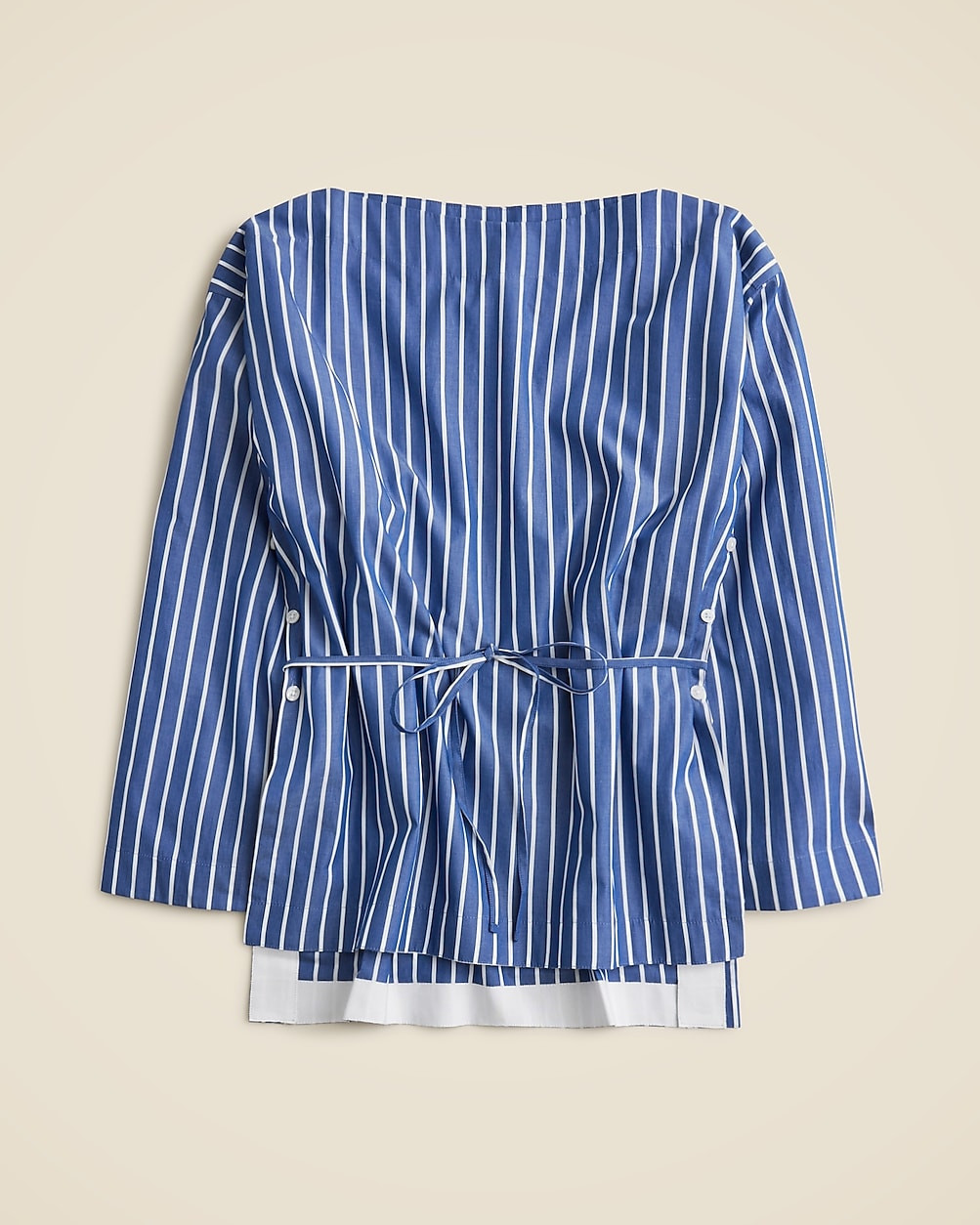 Ciel top in striped cotton poplin | J. Crew US