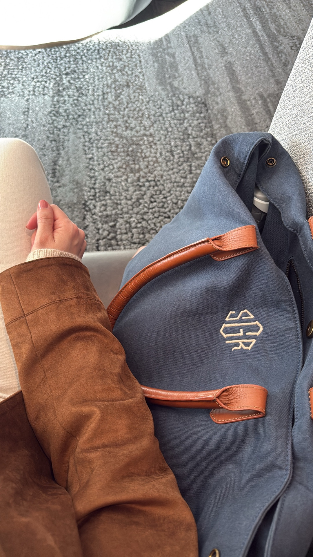 Travel day- I still swear by this giant budget bag… and you can monogram! 

#LTKdayinmylife #LTKTravel #LTKootd