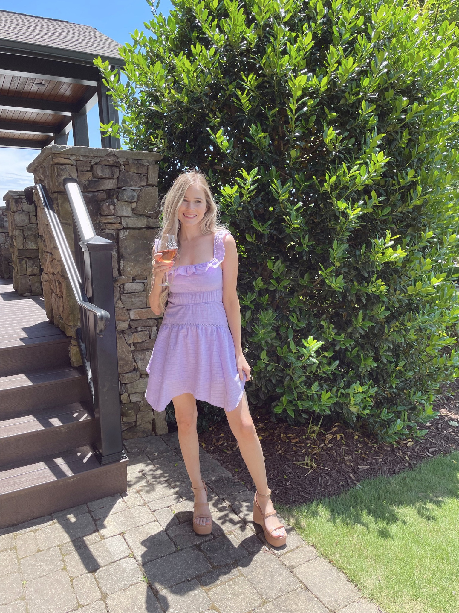 Wine Summer Dress