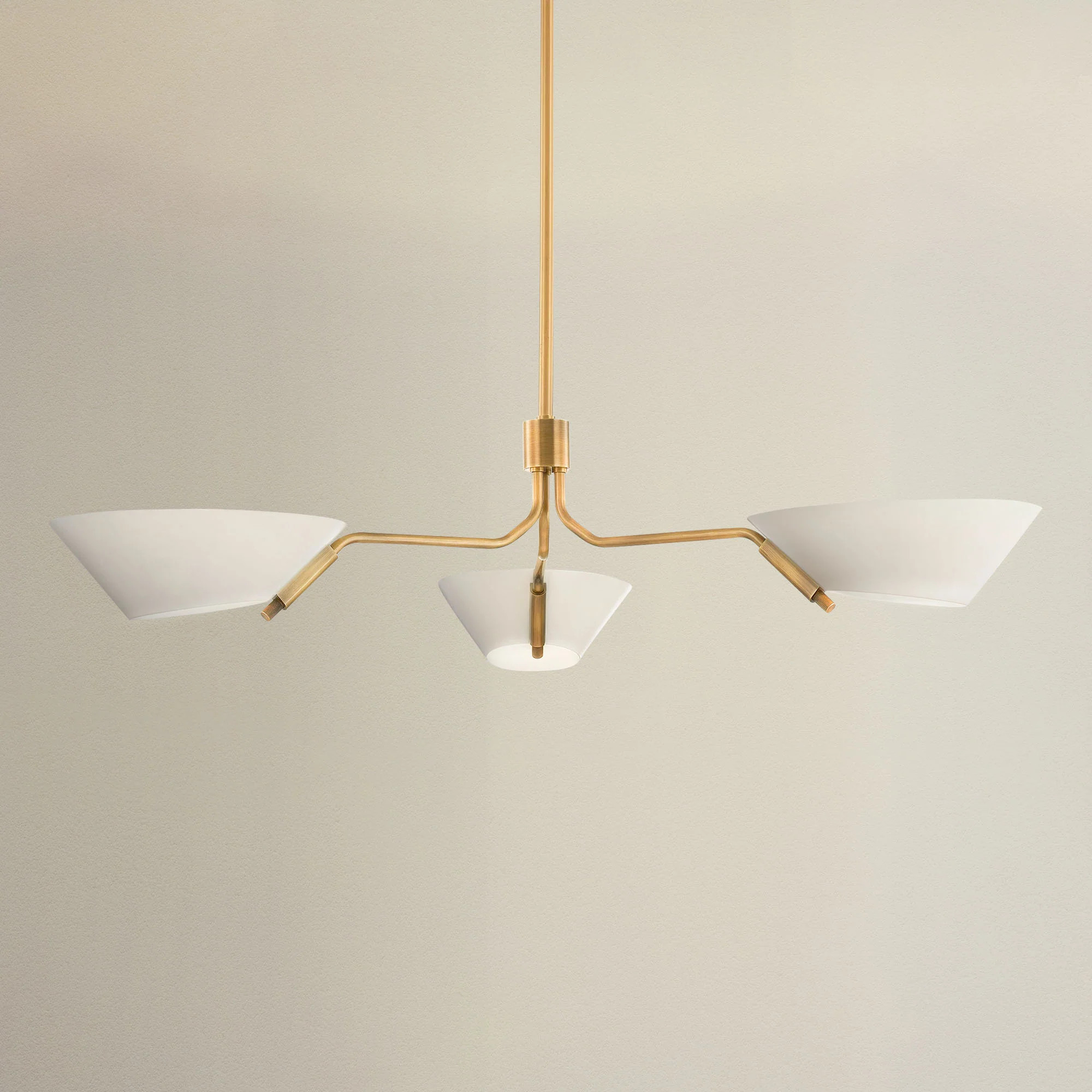 Fractal Gold Pendant Light | Rowabi