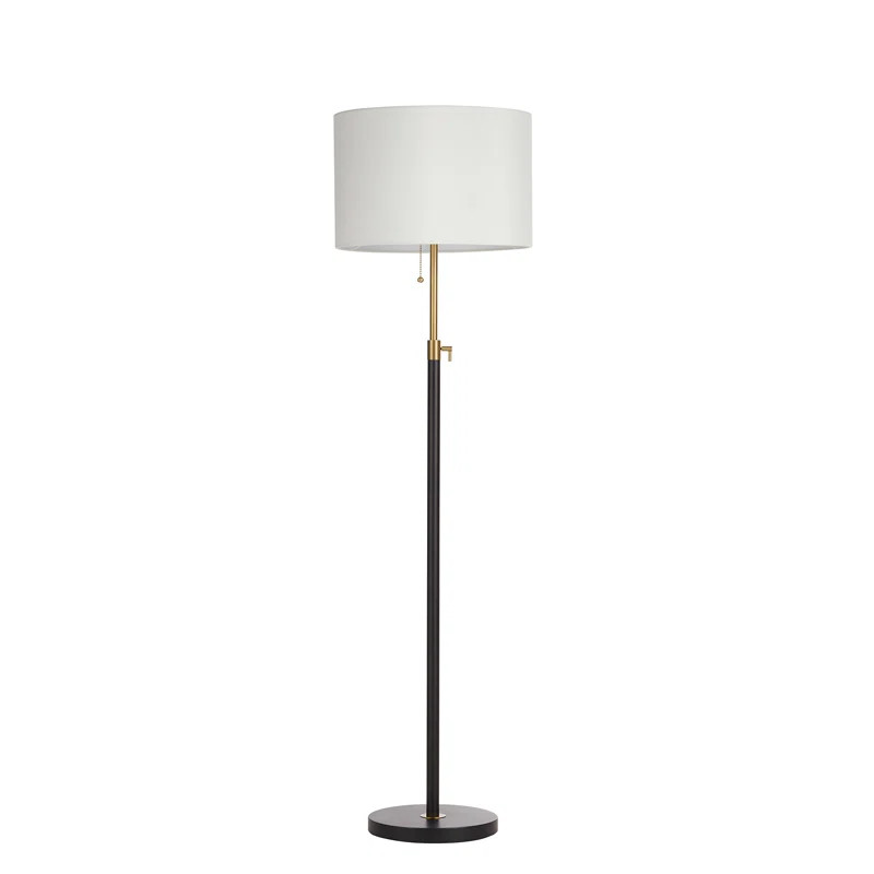 Everly Quinn 64.5'' Black Adjustable Floor Lamp & Reviews | Wayfair | Wayfair North America