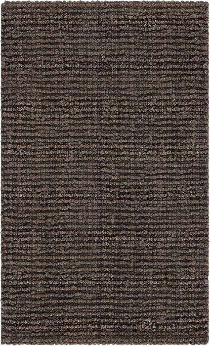 SAFAVIEH Area Rug 3x5 - Natural Fiber Collection - Brown, Handmade Jute, Farmhouse Style, Chunky ... | Amazon (US)