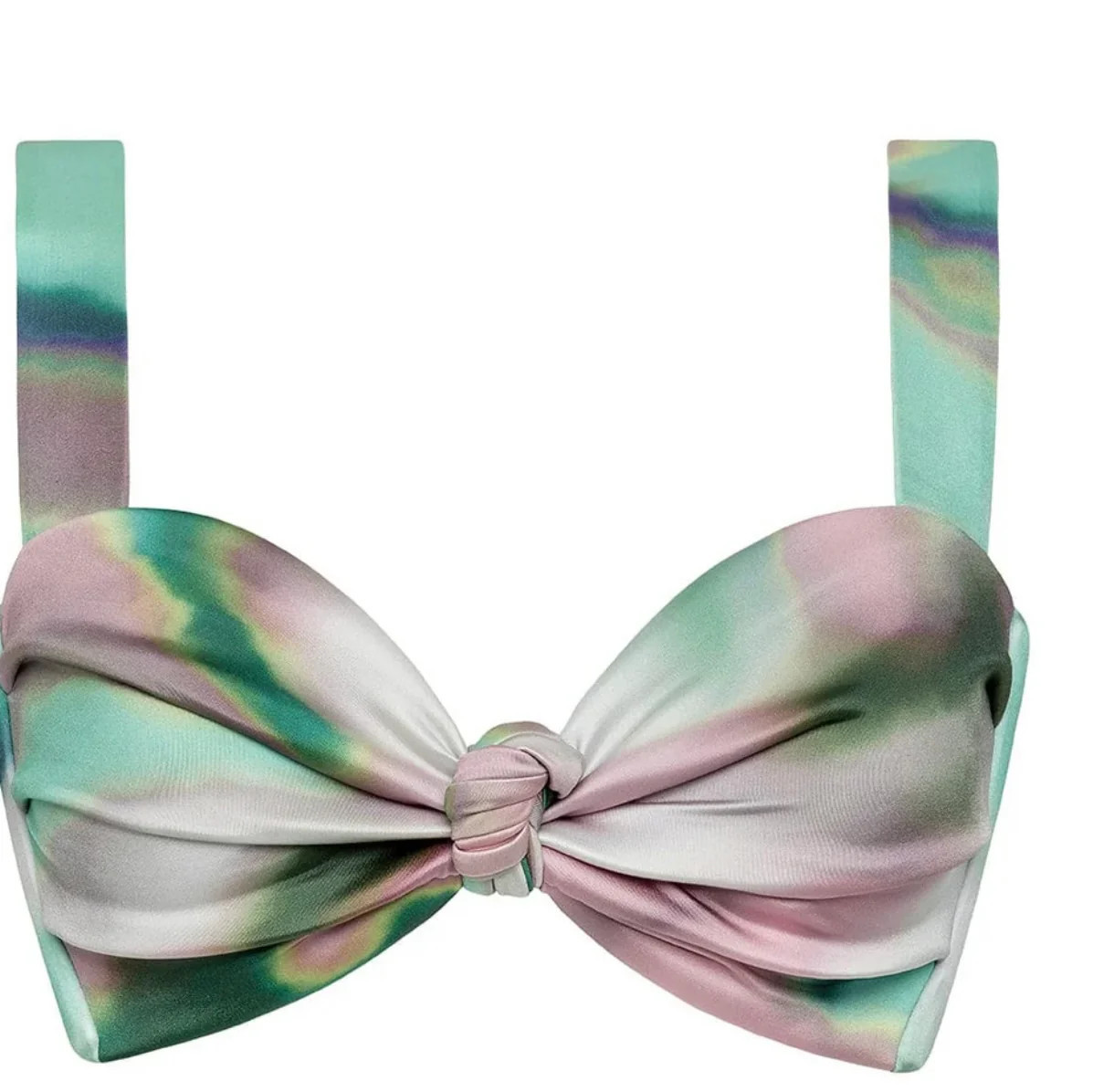 SILK DYE HAYDEN BIKINI TOP | The Closet