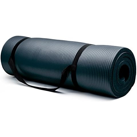 Amazon Basics 1/2-Inch Extra Thick Exercise Yoga Mat | Amazon (US)