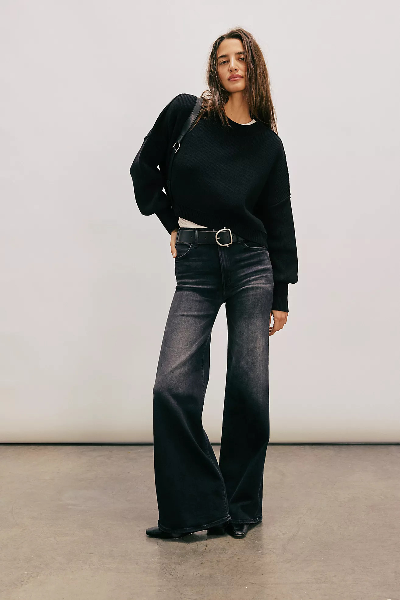 MOTHER The Hustler Roller Sneak Jeans | Free People (Global - UK&FR Excluded)