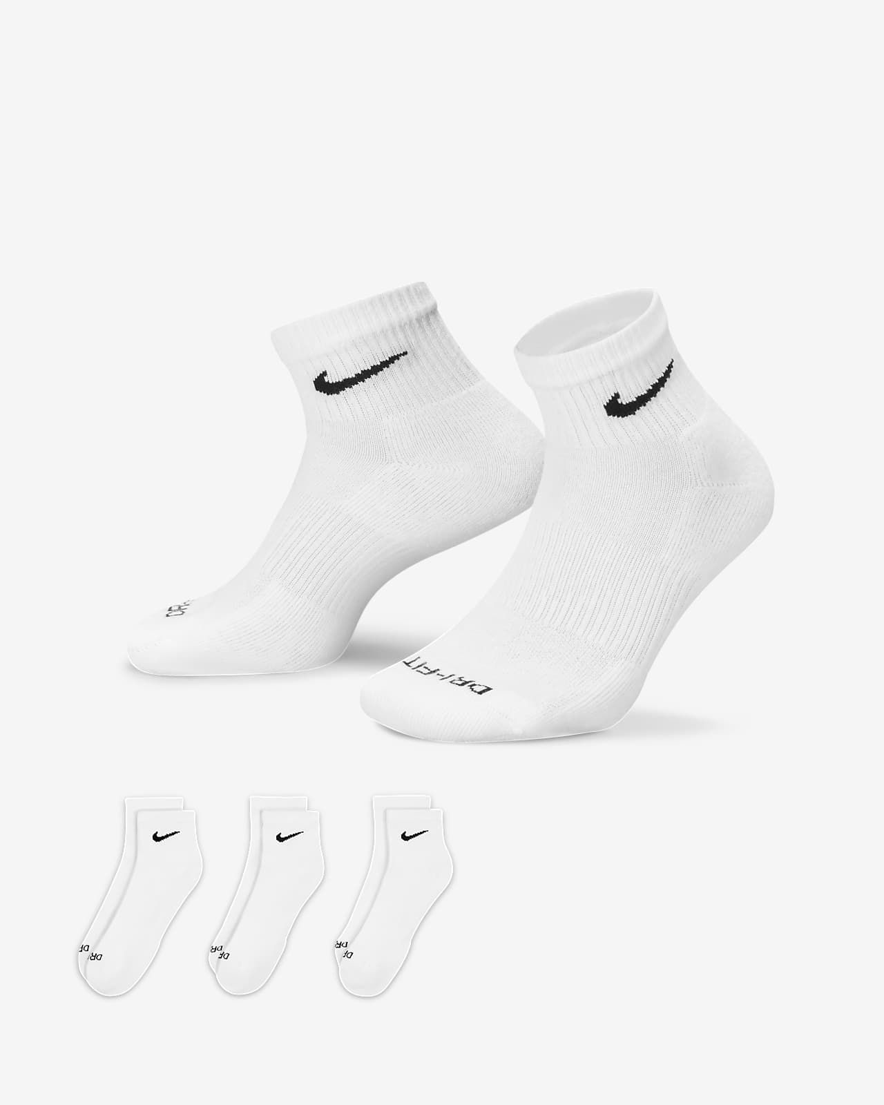 Nike Everyday Plus Cushioned Training Ankle Socks (3 Pairs). Nike.com | Nike (US)