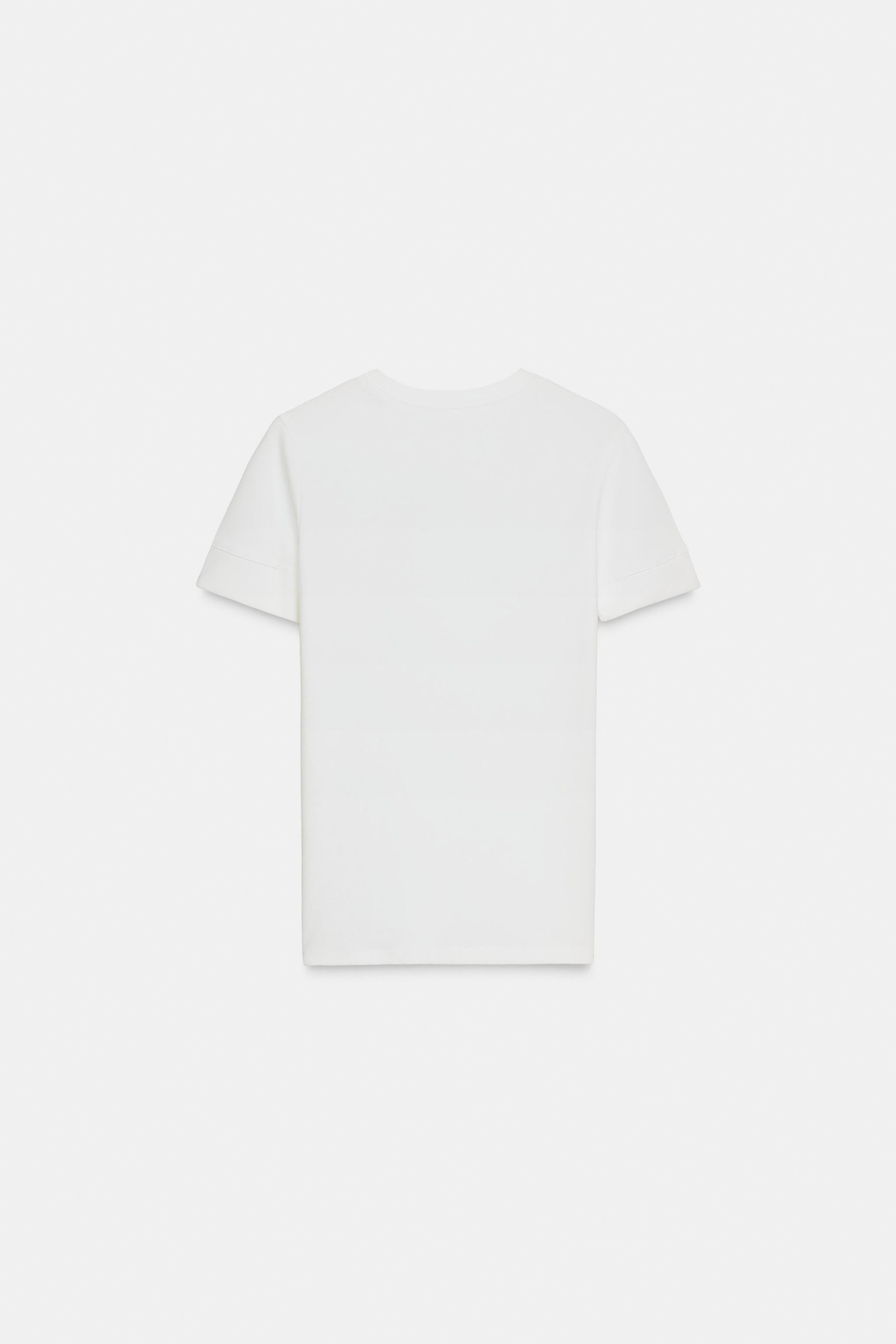 MINIMAL SHORT SLEEVE T-SHIRT | Zara US