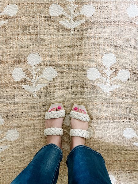 Natural fiber sisal jute block print rug 

Such a good deal on this rug! We have two runners behind our kitchen and love them. Be sure to use a quality rug pad and secure with carpet tape! 

#LTKStyleTip #LTKHome