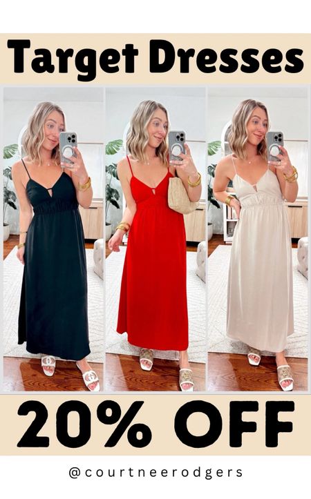 The perfect Summer Dress 20% OFF // Runs TTS, I ultimately preferred the XS over the small because of the bust (34B)—size 2/4

Target, summer, dresses, maxi dresses 

#LTKfindsunder100 #LTKstyletip #LTKsalealert