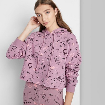 Women's Cropped Hoodie - Wild Fable™ | Target