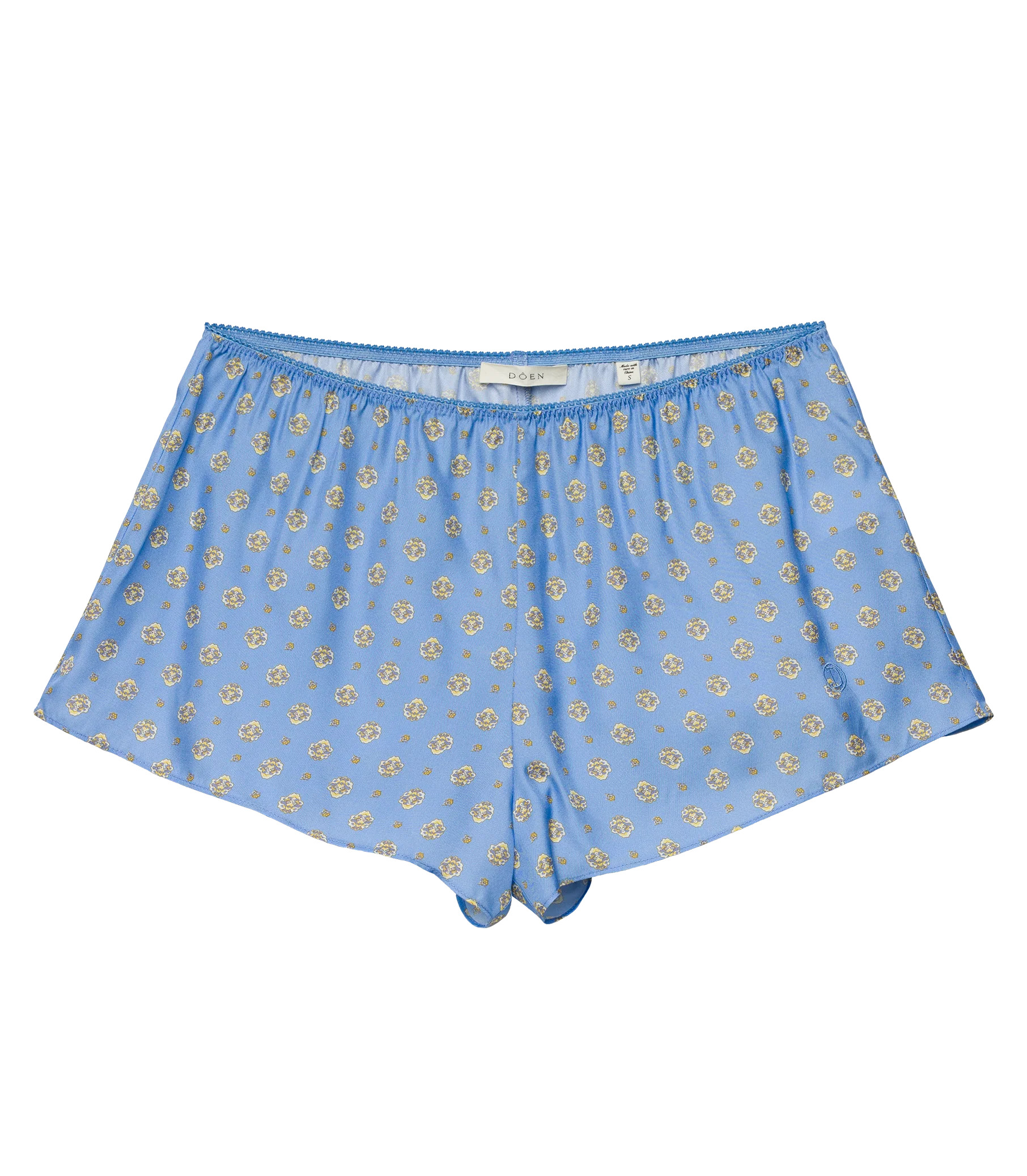 Thelma Short - Periwinkle Cadiz Foulard | DÔEN | DOEN