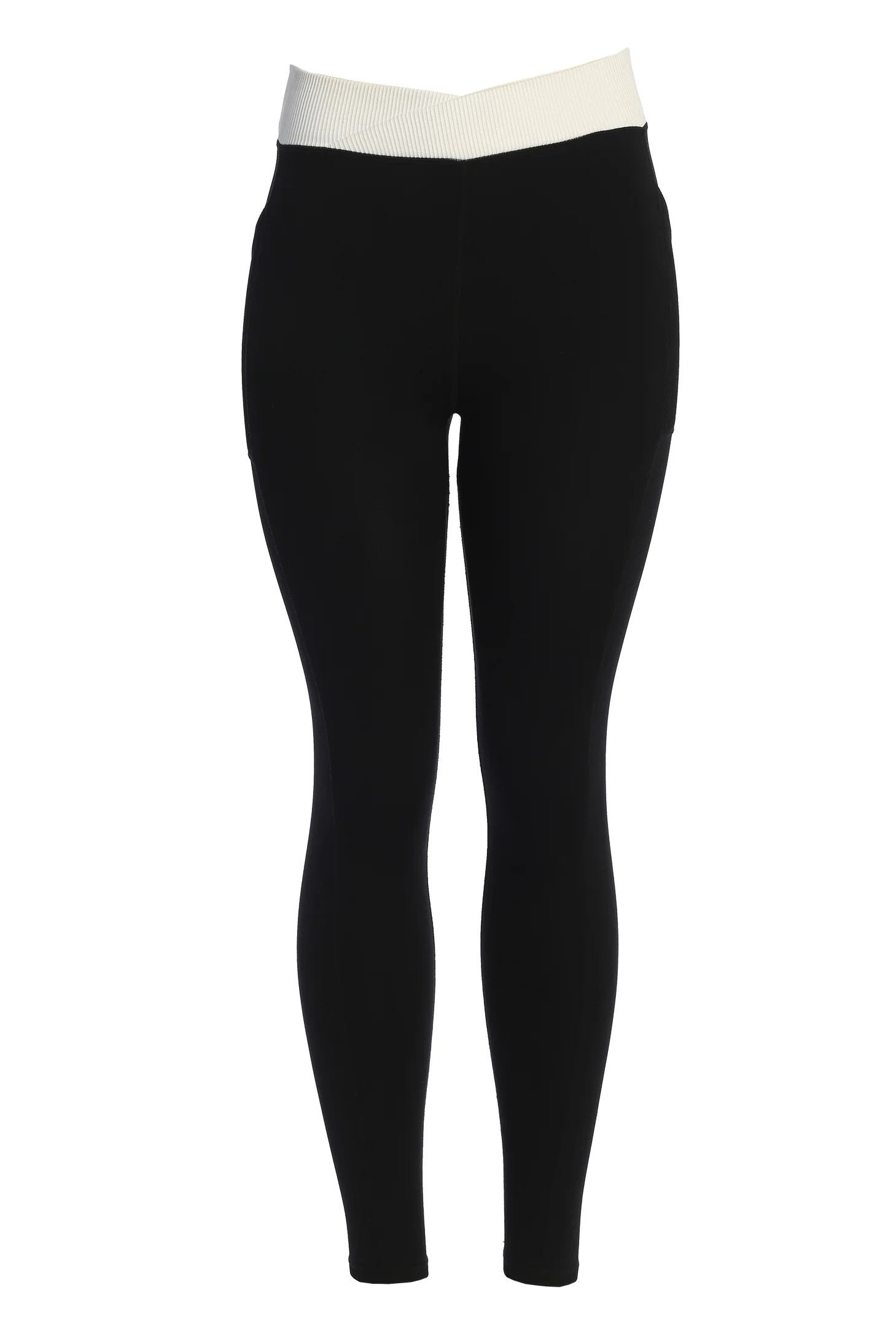 Black/White Inspire Movement Leggings | JLUXLABEL