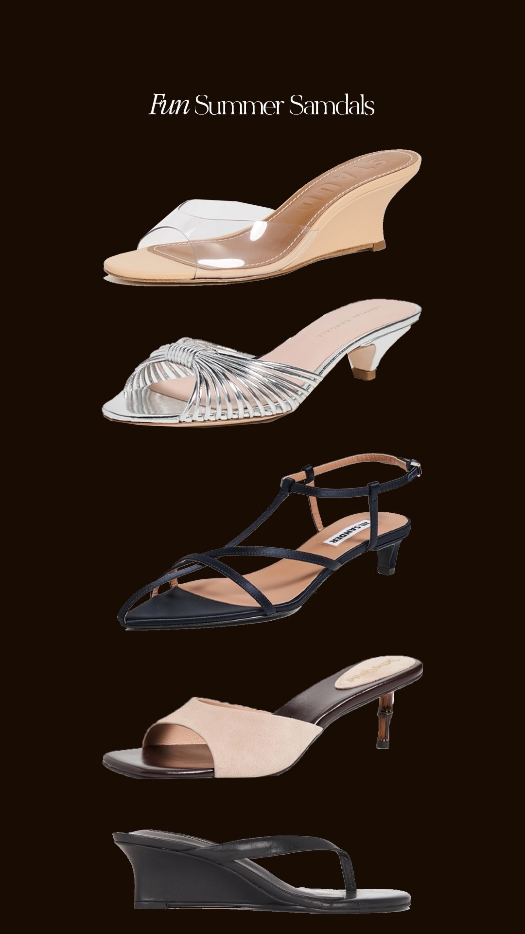 Fun summer sandals 🛒