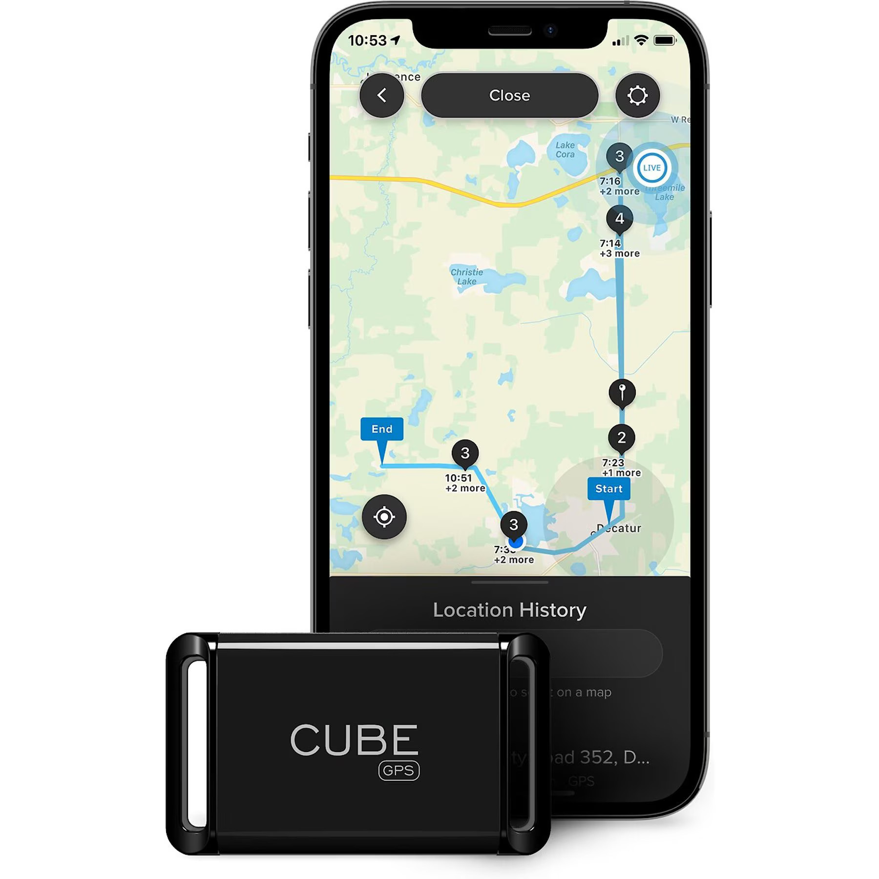 Cube Real Time GPS Dog & Cat Tracker | Chewy
