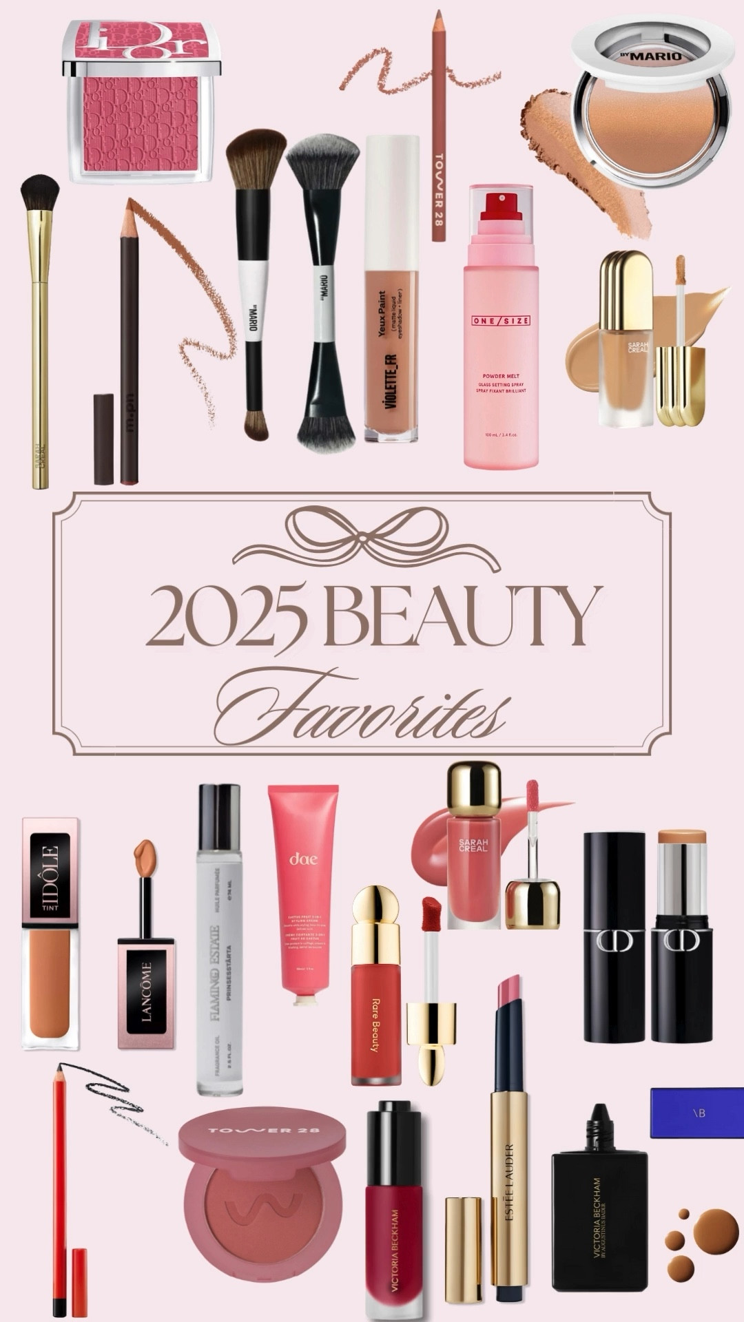 My 2025 beauty favorites all in one place. These are the makeup products I reached for nonstop this year and will absolutely be repurchasing. A mix of Ulta Sephora and everyday holy grails I trust for natural glam polished makeup days. From skin tints and creamy concealers to blushes lip products and setting sprays I keep on rotation.

[2025 beauty favorites Ulta Sephora makeup must haves everyday makeup natural glam best beauty products skin tint concealer blush lip gloss mascara setting spray]

#LTKFindsUnder100 #LTKOver40
